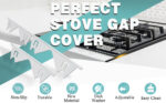 Stove Gap Covers Stainless Steel, 2 Pack Stove Gap Filler Easy Retractable Length 13.8" to 27.5", Width 0.79" ALMCALS Stove Gap Guards Range Trim Kit, Heat Resistant Guard Between Stove Top & Counter - Image 8