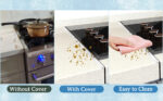 Stove Gap Covers Stainless Steel, 2 Pack Stove Gap Filler Easy Retractable Length 13.8" to 27.5", Width 0.79" ALMCALS Stove Gap Guards Range Trim Kit, Heat Resistant Guard Between Stove Top & Counter - Image 9
